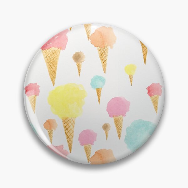 Aperçu de l'œuvre MOTIF DE GLACE A L'AQUARELLE créée et vendue par BilberryCreate.