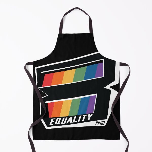 Item preview, Minimalist Equal sign style Gay Pride LGBTQ equality Rainbow Flag designed and sold by ARTsPlural.