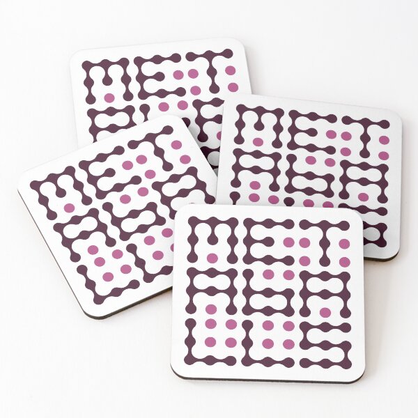 Item preview, Metaballs Typography (Pink) designed and sold by John Uttley.