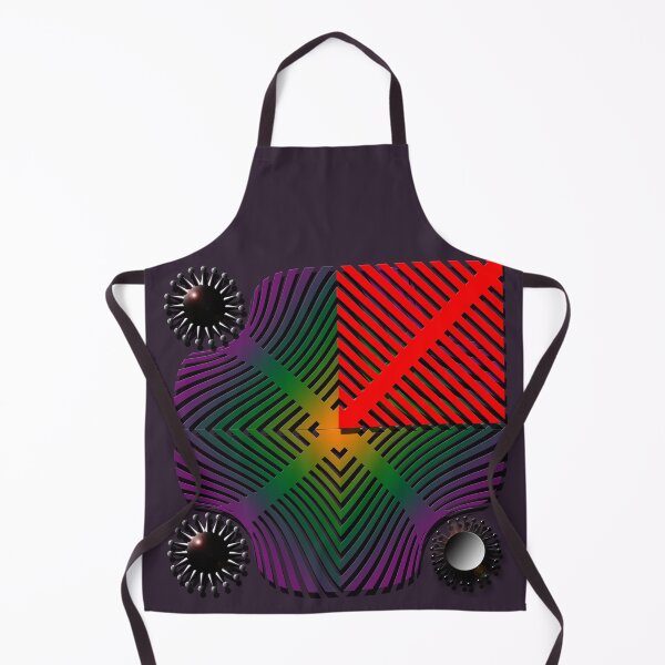 Item preview, Square, corona, grid, (380) (green, violet, red) decorative, digital, colorful, abstract, designed and sold by Paszkan.