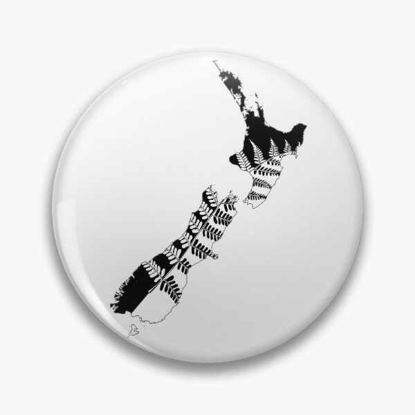 Item preview, New Zealand with Fern designed and sold by ARubyMoon.