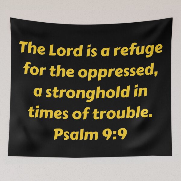 Item preview, Bible Verse Psalm 9:9 designed and sold by Prayingwarrior.