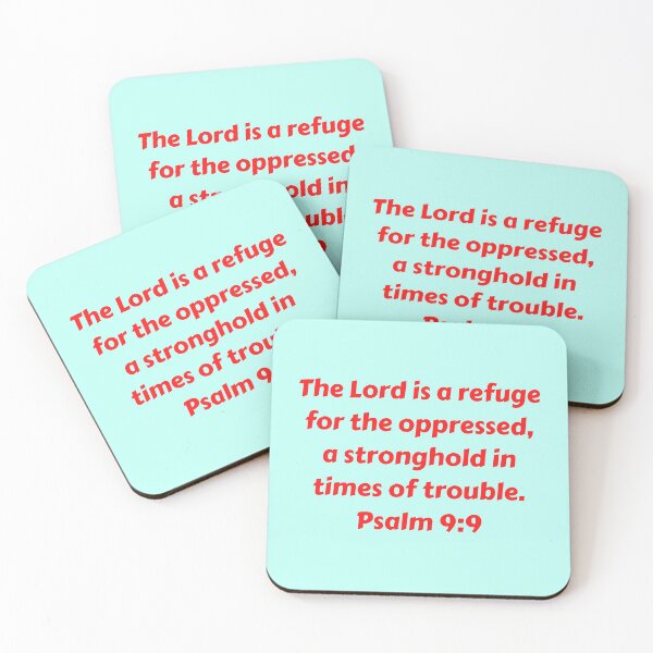 Item preview, Bible Verse Psalm 9:9 designed and sold by Prayingwarrior.