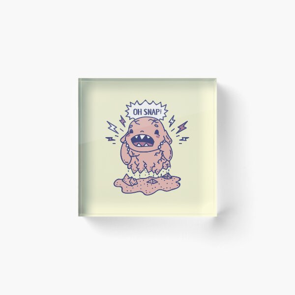 Item preview, Oh snap brittle monster designed and sold by SPIRIMAL.
