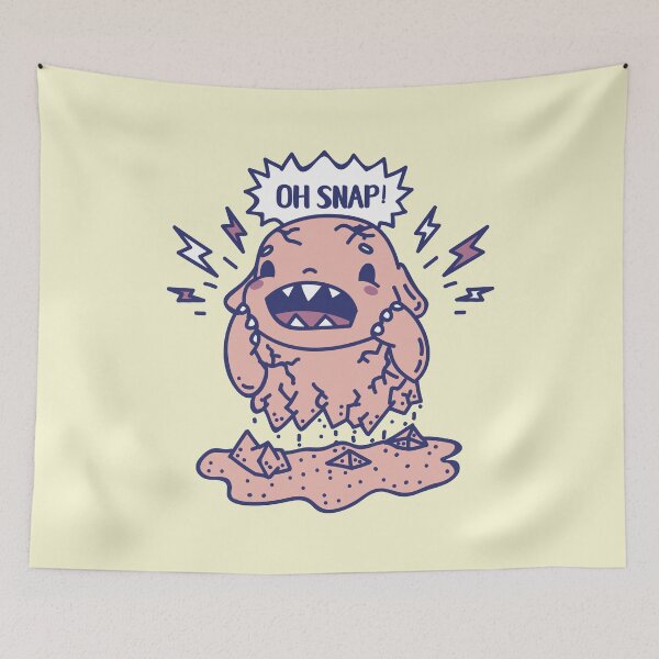 Item preview, Oh snap brittle monster designed and sold by SPIRIMAL.