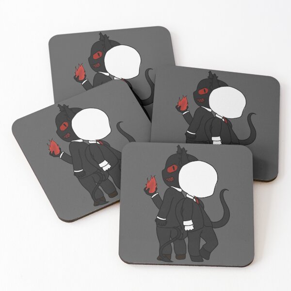 Item preview, lindo creepypasta Slenderman y Zalgo chibi designed and sold by EveryCuteThings.