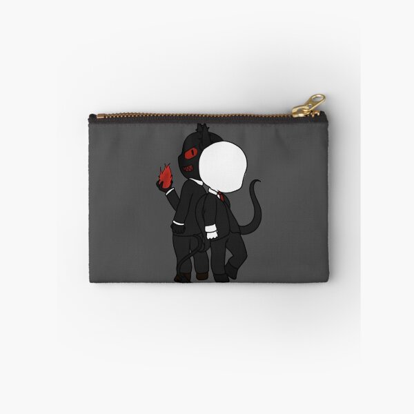 Item preview, lindo creepypasta Slenderman y Zalgo chibi designed and sold by EveryCuteThings.