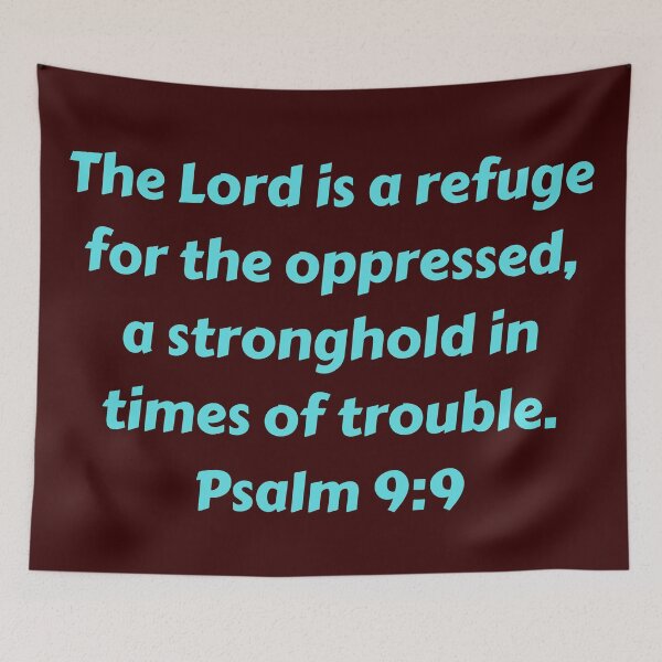 Item preview, Bible Verse Psalm 9:9 designed and sold by Prayingwarrior.