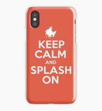 Pokemon - Keep Calm and Splash On - Magikarp Design iPhone Case
