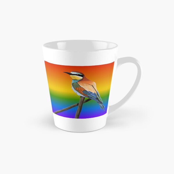 Item preview, Bee-Eater Rainbow Bird Birdlover Birdwatcher Diversity Pride designed and sold by jz-birds.