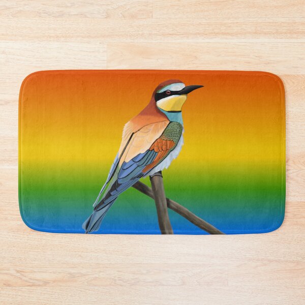 Item preview, Bee-Eater Rainbow Bird Birdlover Birdwatcher Diversity Pride designed and sold by jz-birds.
