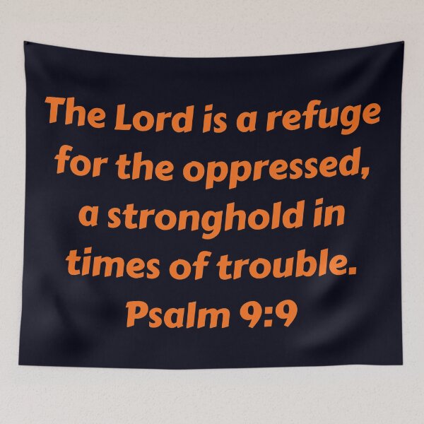 Item preview, Bible Verse Psalm 9:9 designed and sold by Prayingwarrior.