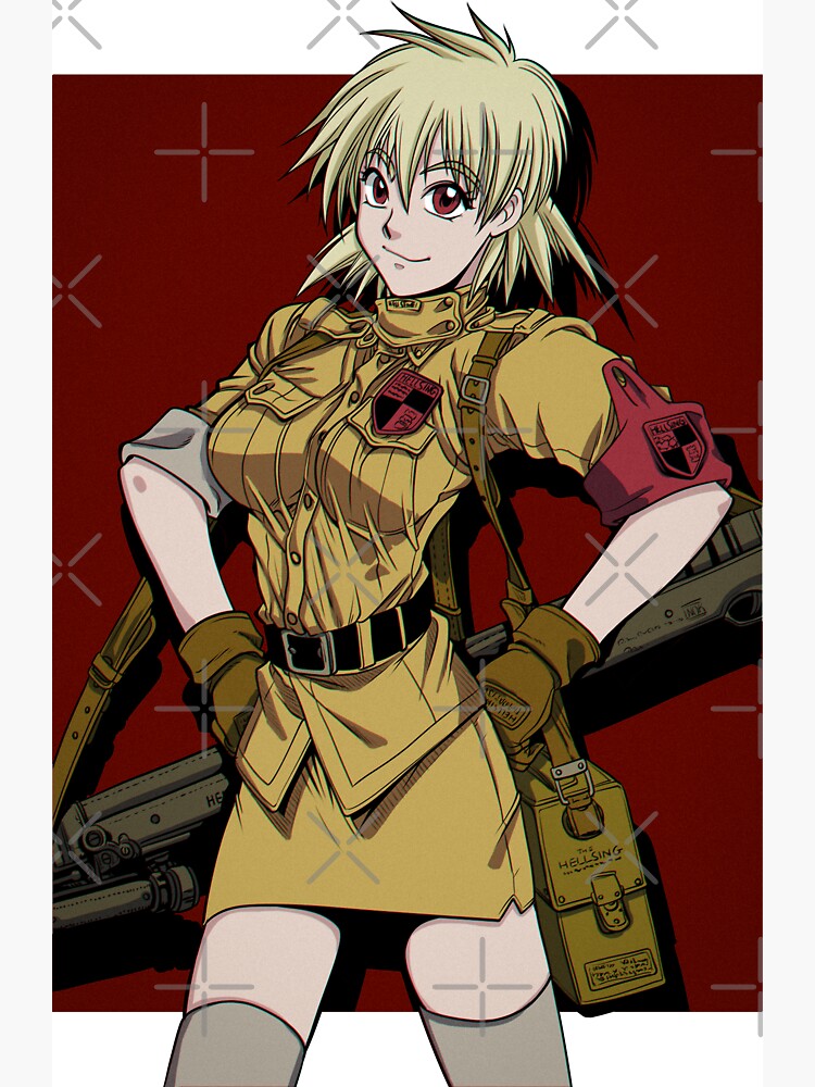 Seras Victoria in different Anime Styles : r/Hellsing