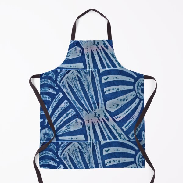 Item preview, diatom pattern blue and white, Ocean Collection designed and sold by ban-yo.