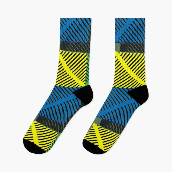 Item preview, Square with shadow, grid, (373) (blue, yellow, green,) decorative, digital, colorful, abstract, designed and sold by Paszkan.