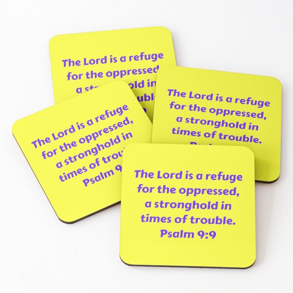 Item preview, Bible Verse Psalm 9:9 designed and sold by Prayingwarrior.