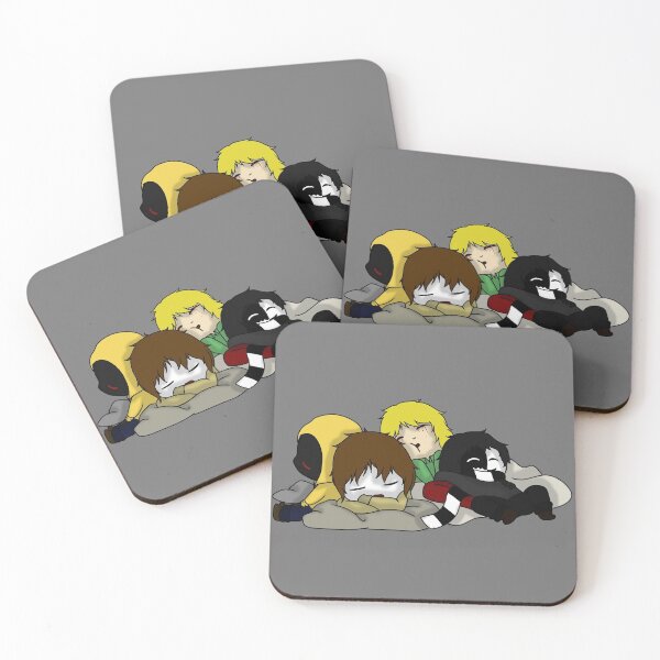Item preview, creepypasta boys sleeping chibi designed and sold by EveryCuteThings.