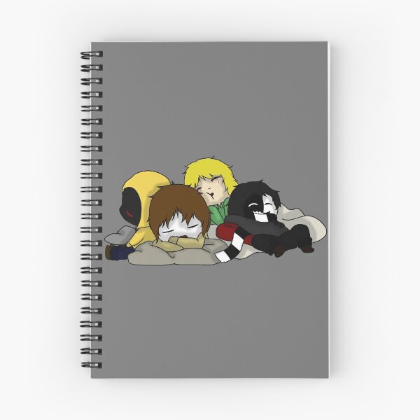 Item preview, creepypasta boys sleeping chibi designed and sold by EveryCuteThings.