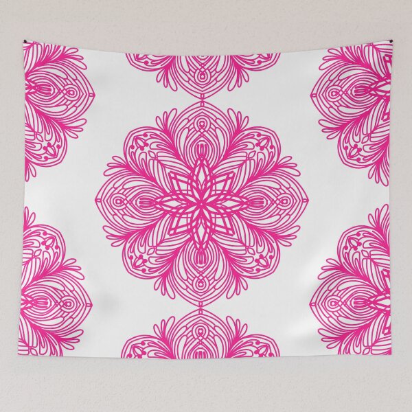 Item preview, Magenta Flower (Mandala) designed and sold by ojasha.