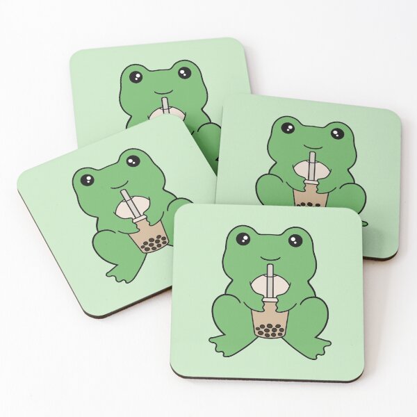 Item preview, Frog Bubble Tea designed and sold by BiscuitSnack.