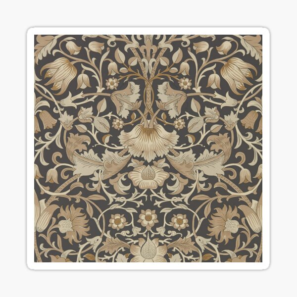 William Morris fabric design Sticker