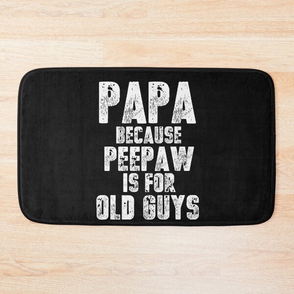 Item preview, Vintage Papa because peepaw is for old guys Typography designed and sold by garniturex.