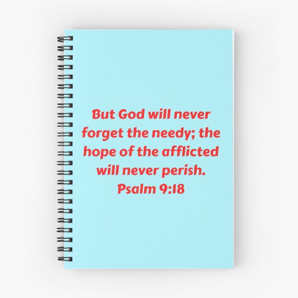 Artikelvorschau, Bible Verse Psalm 9:18 entworfen und verkauft von Prayingwarrior.
