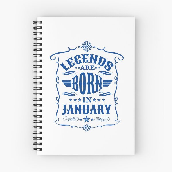 Item preview, Legend Are Born In January designed and sold by trekker63.