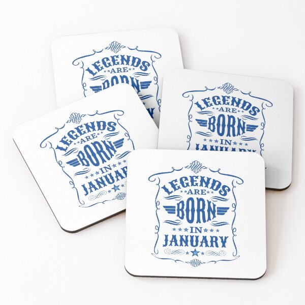 Item preview, Legend Are Born In January designed and sold by trekker63.