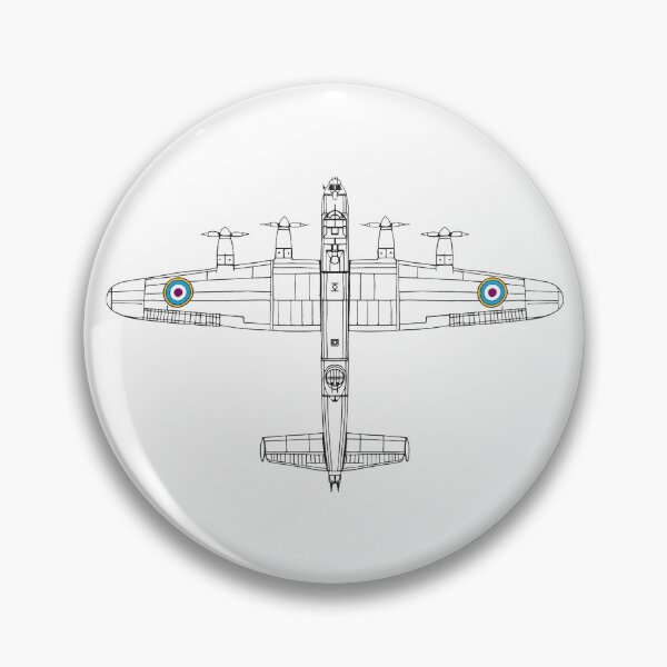 Item preview, Lancaster Bomber  - Aeroplane, Illustrated Tribute designed and sold by FoleyPottery.