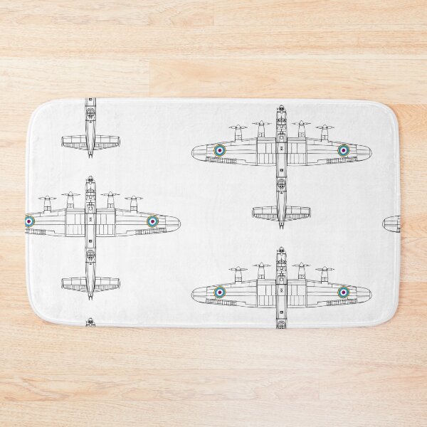 Item preview, Lancaster Bomber  - Aeroplane, Illustrated Tribute designed and sold by FoleyPottery.