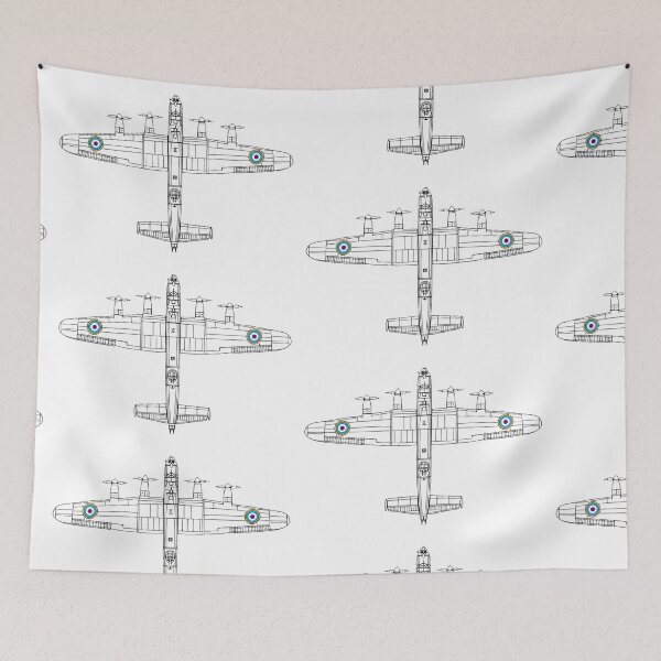 Item preview, Lancaster Bomber  - Aeroplane, Illustrated Tribute designed and sold by FoleyPottery.