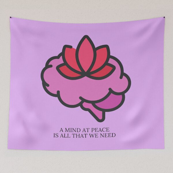 Item preview, a mind at peace is all that we need designed and sold by DareRabbit.