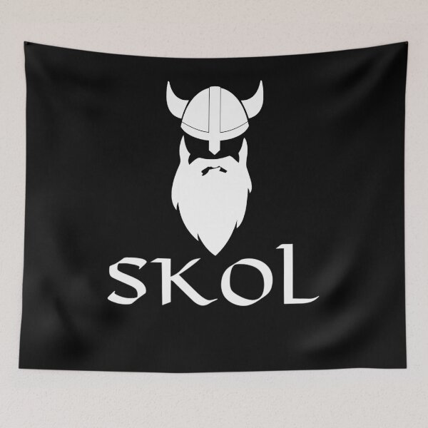 Item preview, Skol Nordic Scandinavian Warrior Viking designed and sold by BellaVille.