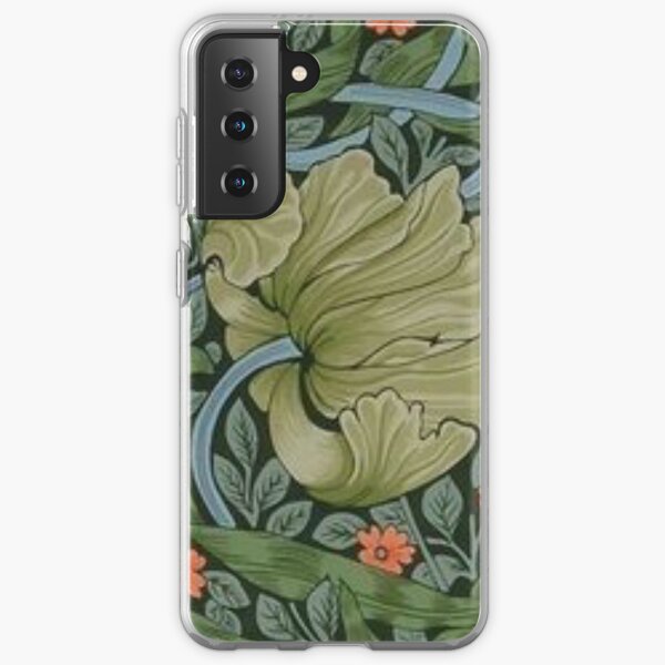 William Morris - fabric design Samsung Galaxy Soft Case