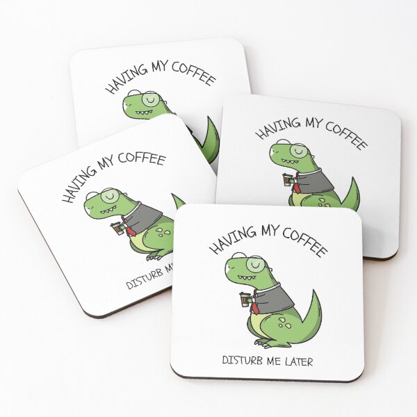 Item preview, Coffee Dinosaur designed and sold by Happier-Knight.