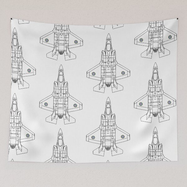 Item preview, F34 Lightning - Aeroplane, Illustrated Tribute designed and sold by FoleyPottery.