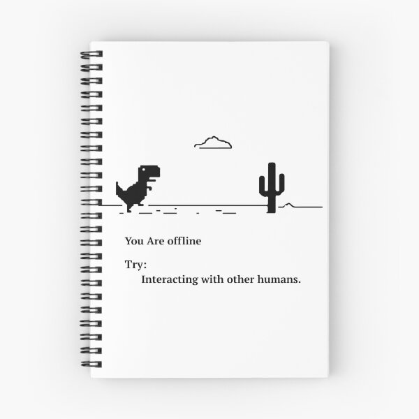 Item preview, Offline Google Dinosaur, try interacting with other humans designed and sold by sirineab.