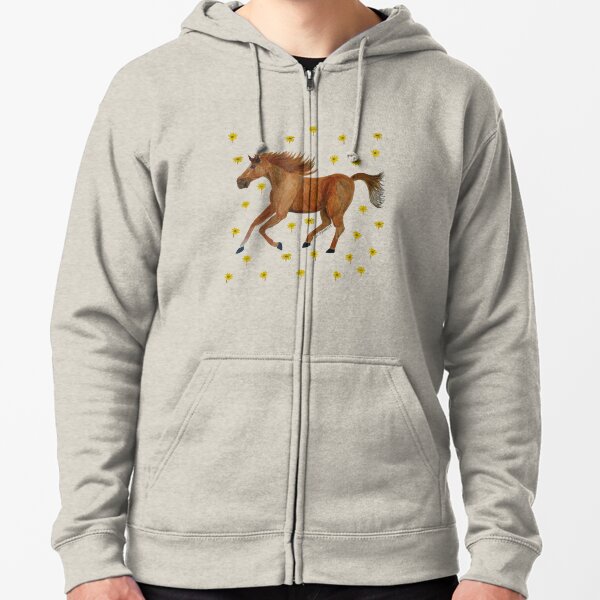 Sudaderas Caballo Salvaje Corriendo Redbubble