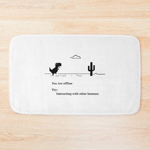 Item preview, Offline Google Dinosaur, try interacting with other humans designed and sold by sirineab.