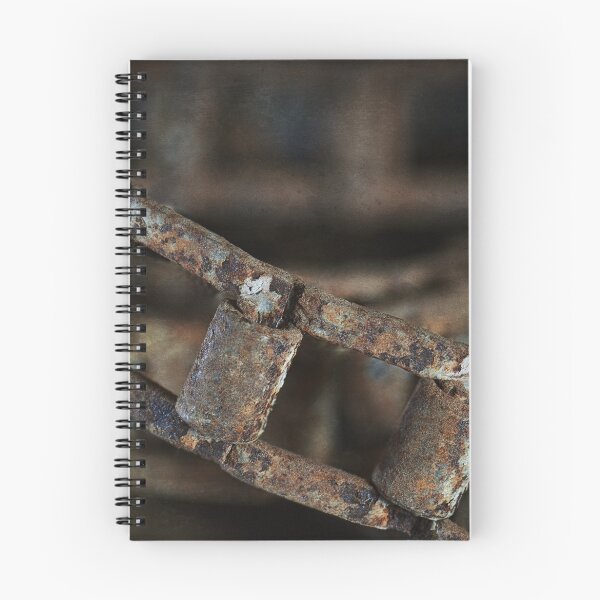 Item preview, " Abstract ... Old fertilizer machinery drive chain "  designed and sold by Malcolm Heberle.