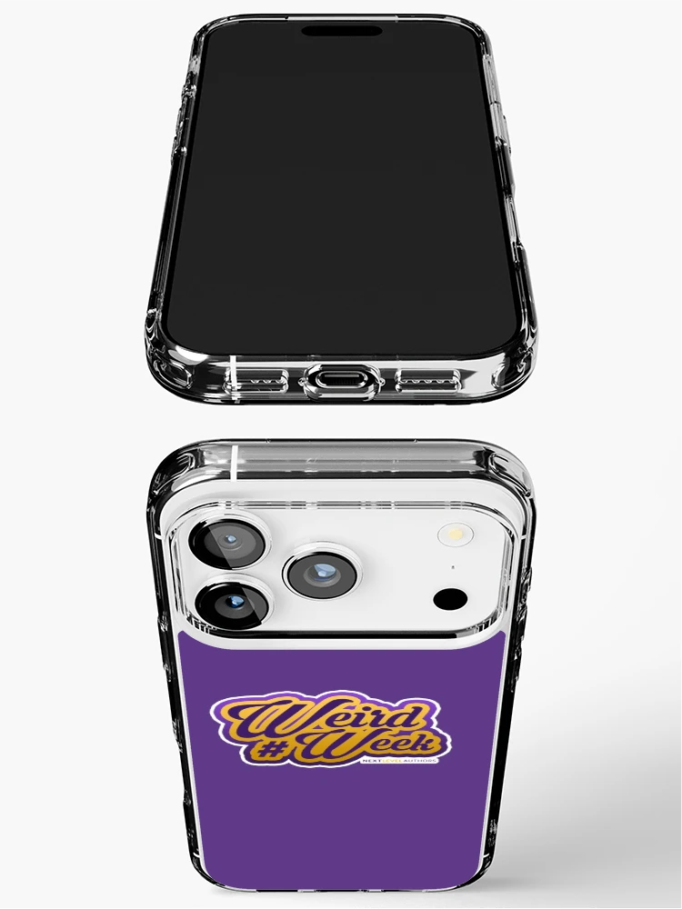 Thumbnail 3 of 5, iPhone Case, #WeirdWeek designed and sold by devilsrockpub.