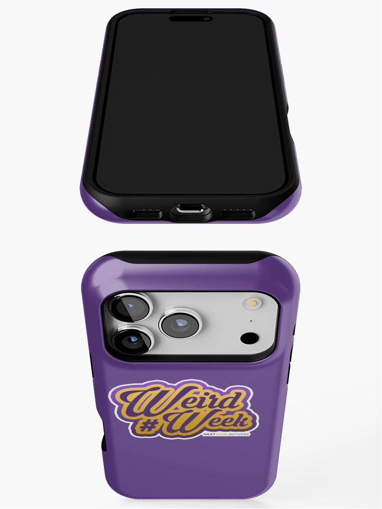 Thumbnail 3 of 4, iPhone Case, #WeirdWeek designed and sold by devilsrockpub.