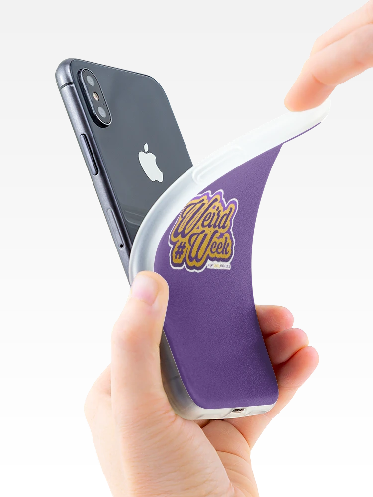 Thumbnail 4 of 5, iPhone Case, #WeirdWeek designed and sold by devilsrockpub.