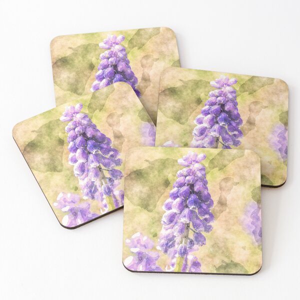 Item preview, Grape Hyacinth Flowers designed and sold by Tanya C  Smith.