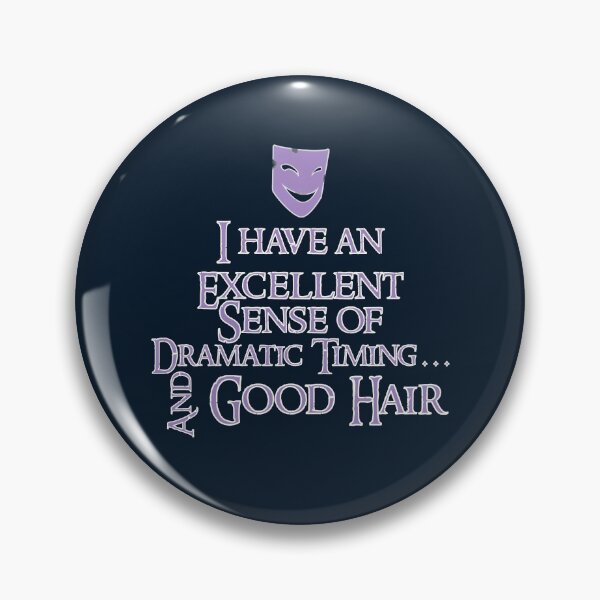 Item preview, Copy of Dramatic Timing - Purple Hawke Quote, Best for Dark Colours designed and sold by Deity Of Duality.