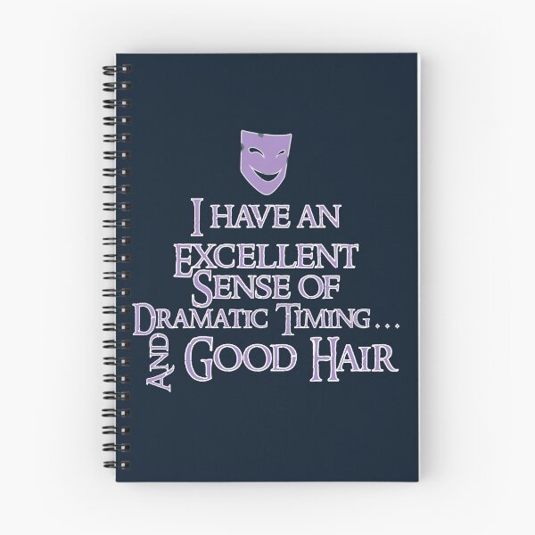 Item preview, Copy of Dramatic Timing - Purple Hawke Quote, Best for Dark Colours designed and sold by Deity Of Duality.