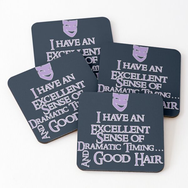 Item preview, Copy of Dramatic Timing - Purple Hawke Quote, Best for Dark Colours designed and sold by Deity Of Duality.