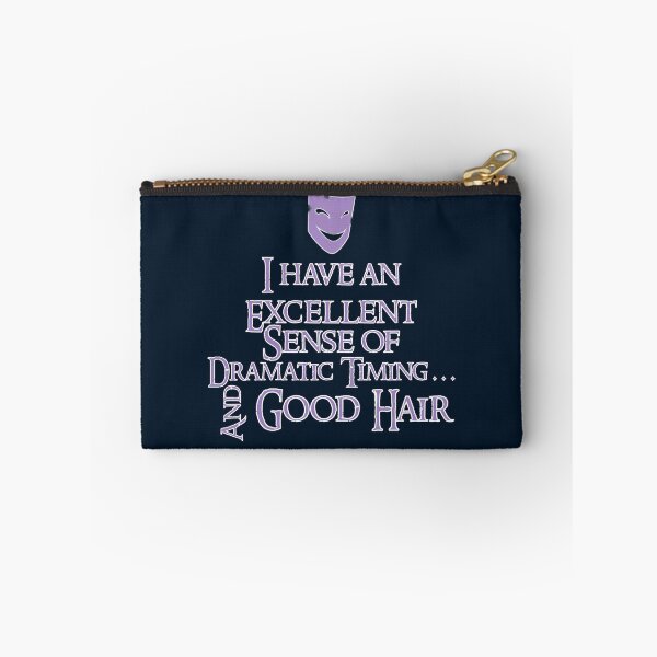 Item preview, Copy of Dramatic Timing - Purple Hawke Quote, Best for Dark Colours designed and sold by Deity Of Duality.