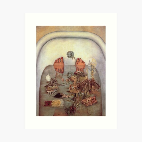 What the Water Gave Me by Frida Kahlo Art Print